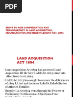 Right To Fair Compensation and Transparency in Land Acquisition, Rehabilitation and Resettlement Act, 2013