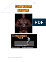 Ebook RONNIE COLEMAN Invincible