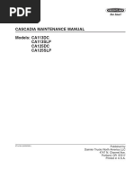 Cascadia Maintenance Manual