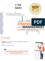 Strategic Tax Management