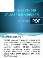 Sosialisasi Gender