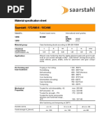 Material Specification Sheet Saarstahl - 17crni6-6 - 15crni6