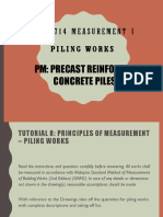 Atbq1714 Measurement I: Piling Works