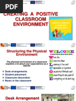 Creating Positive Clasroom Environment