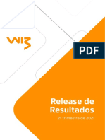 Press Release Do Resultado Da Wiz Do 2t21