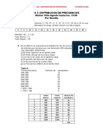 Practica 2 Distribucion de Frecuencias