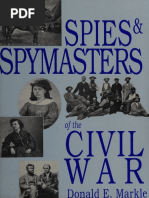 Spies and Spymasters of The Civil War - Nodrm