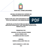 Trabajo Final Gestion de Las Politicas Publicas