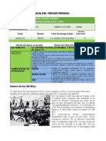 Guía 2 Sociales Grado Noveno. Periodo 3 Historia de Colombia Siglo XX