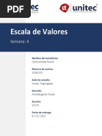 Escala de Valores