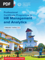 IIMK HR+Analytics-Domestic