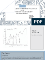 Solid Solution - Compound Formation With