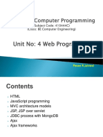 Unit 4 Web Programming