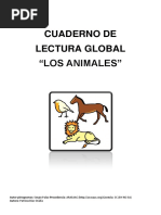 Cuaderno Lectura Global Animales