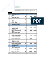 Presupuesto Cubiertas