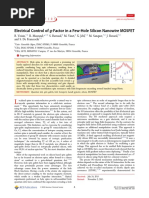 Mosfet Nanowire