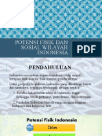 Potensi Fisik Dan Sosial Wilayah Indonesia