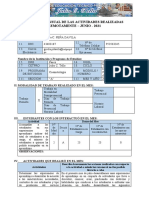 Informe Mensual Julio 2021 Peña Cosmetologia Módulo II Cetpro JCT