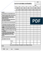 Check List PTA SEMANAL