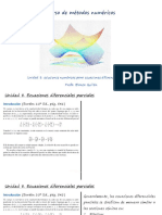 Ecuaciones Diferenciales en Derivadas Parciales