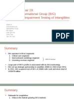 AC3103 Seminar 19: Biosensors International Group (BIG) Valuation and Impairment Testing of Intangibles