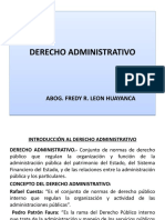 Diapositivas de Derecho Administrativo