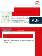 Aplicación de La Integral Al Cálculo de Áreas.