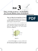 Semana 3 - Áreas Entre Curvas - o Teorema Do Valor Médio para Integrais