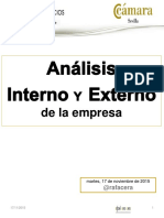 Analisis Interno Externo de La Empresa