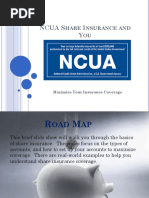 Ncua S I Y: Hare Nsurance and OU