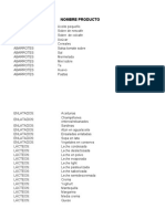 Lista de Abarrotes