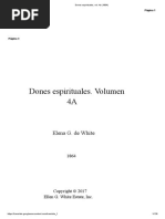 Dones Espirituales, Volumen 4-A (1864)