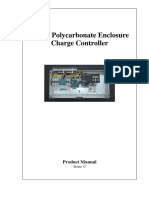 MSRX Polycarbonate Enclosure Charge Controller: Product Manual