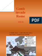 Gauls Invade Rome 390 BC - Presentation