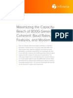 Maximizing The Capacity-Reach of 800G Generation Coherent: Baud Rates, Features, and Modem SNR