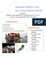 Field Report On Nijhum Dio