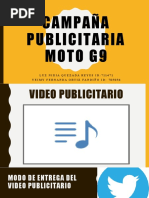 Campaña Publicitaria MOTO G9