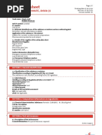 Safety Data Sheet: According To 1907/2006/EC, Article 31