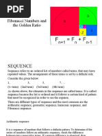 Fibonacci Numbers and The Golden Ratio