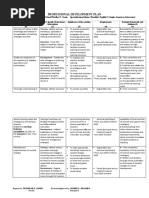 Professional Development Plan: Training - Attend Seminar