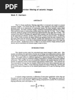 F-X Linear Prediction Filtering of Seismic Images