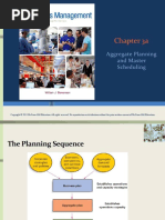 Chapter 3a: Aggregate Planning and Master Scheduling