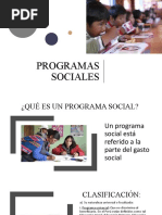 5.-Programas Sociales