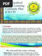 Learning Continuity Plan 2020 2021 Corrected