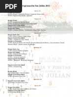 Programa San Julian 2021