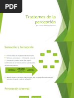 Trastornos de La Percepción