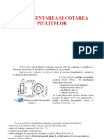 Reprezentarea Și Cotarea Piulițelor