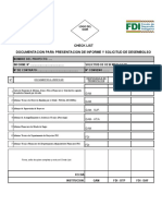 Check List CONVENIO MODIFICATORIO