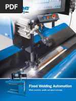 Fixed Welding Automation: Where Precision, Quality and Speed Converge