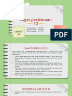 Tugas Akm Kelompok 6 Pertemuan 12